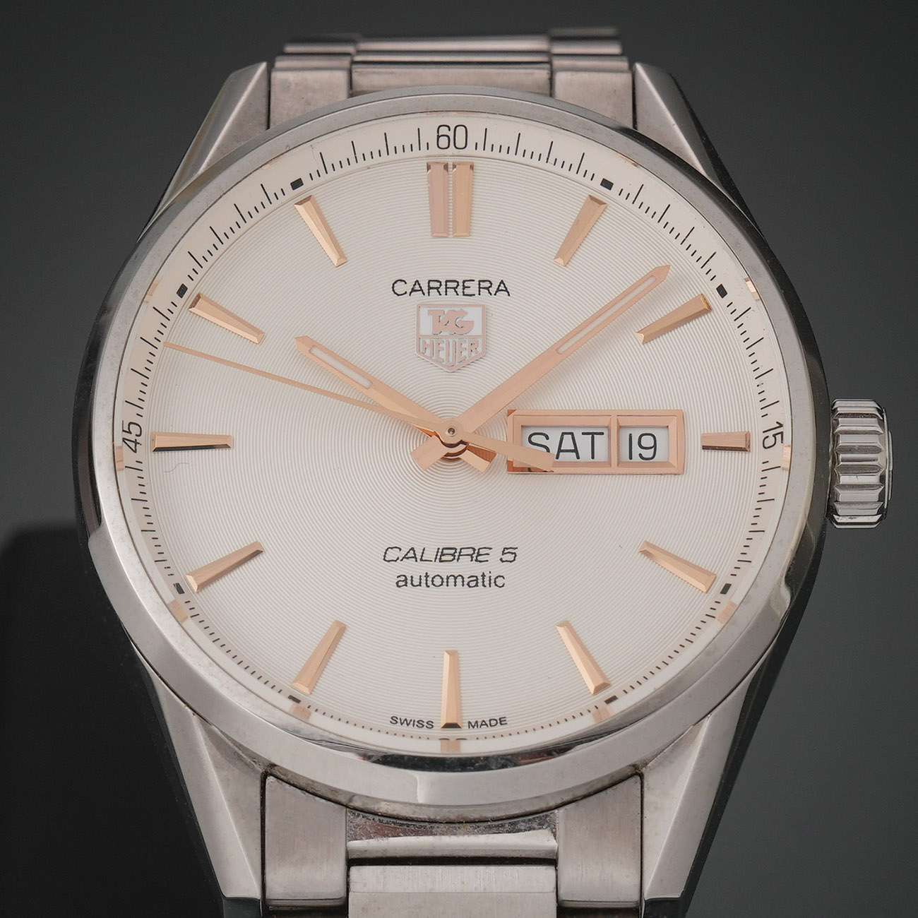 TAG HEUER(USED)태그호이어 까레라 데이데이트 WAR201